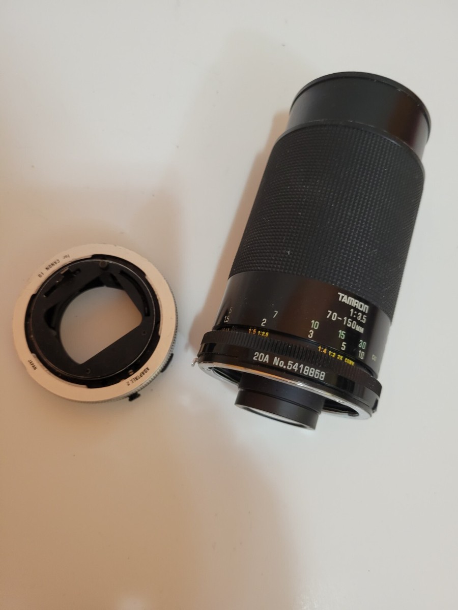 Tamron Zoom Macro 70-150mm 1:3.5 with Adaptall 2 (Canon FD mount