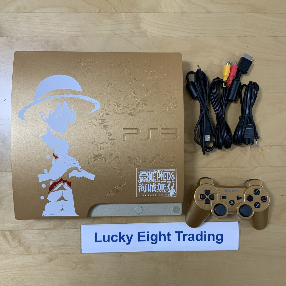 PS3 One Piece GOLD EDITION 320GB Console Box Sony PlayStation 3
