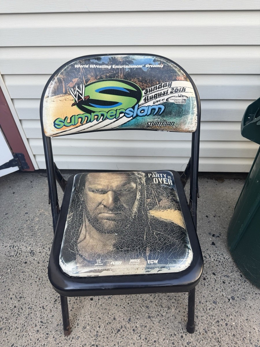 WWE Summer Slam Chair Live at Continental Airline Area August 26