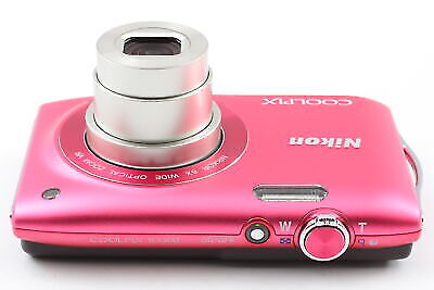 Nikon COOLPIX S3300 Strawberry Pink 16.0MP Digital Camera | eBay
