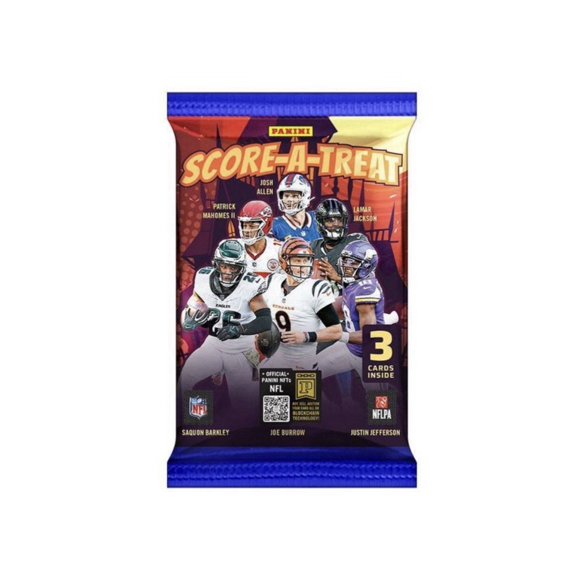 2025 Panini Score-A-Treat Halloween NFL Trading Cards Treat Bundle