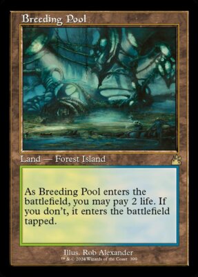 MTG Magic the Gathering Breeding Pool (399/573) Ravnica Remastered