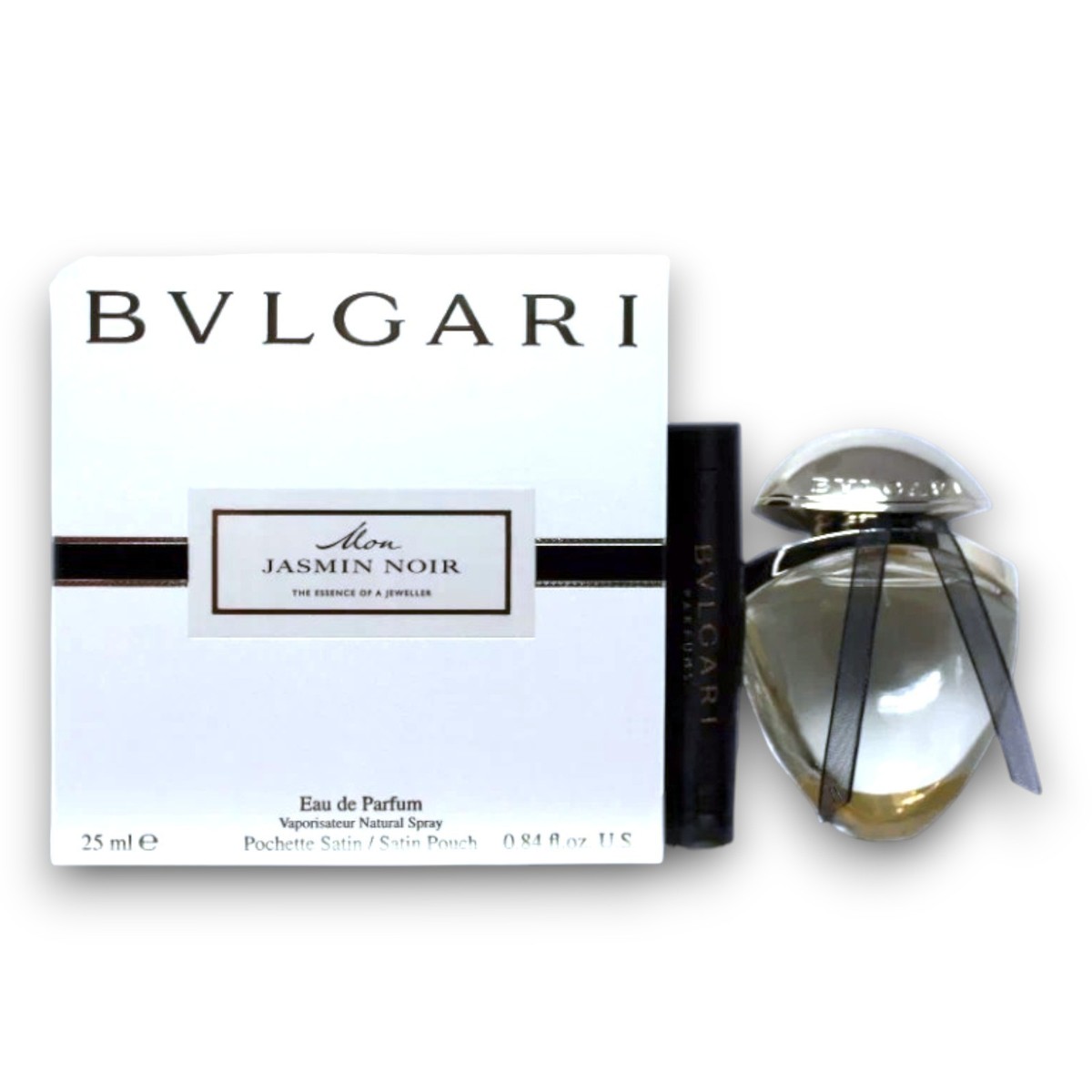 Bvlgari Mon Jasmin Noir 0.84 oz / 25 ml EDP Women Spray & Satin