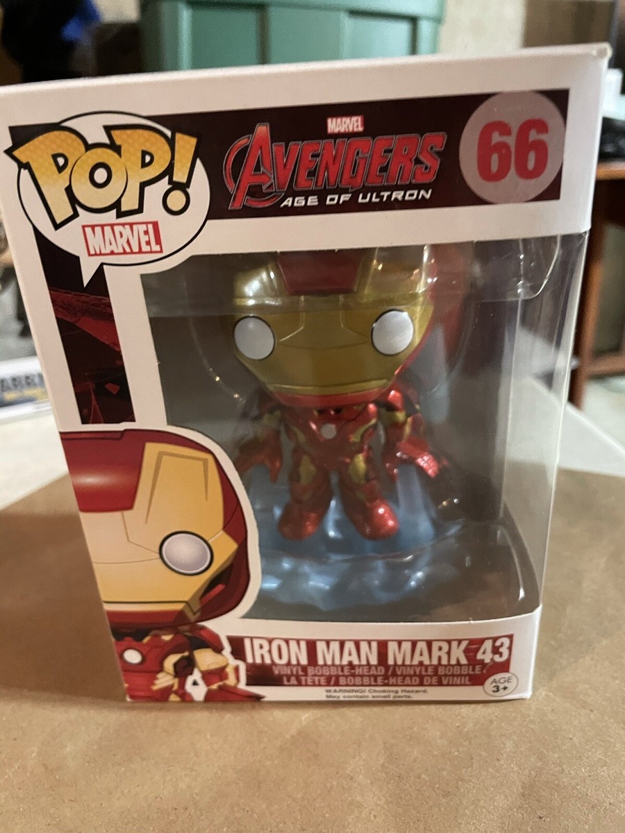 Funko Pop! #66 IRON MAN MARK 43 - Marvel Avengers Age of Ultron