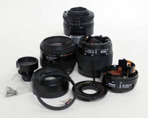 Used Nikon D100 DSLR Camera with AF Nikkor 35-80mm Lens W/MB-D100