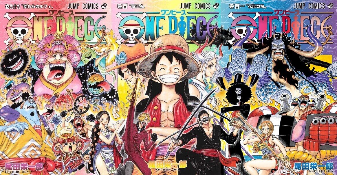 ONE PIECE vol.99 100 101 Complete Set JUMP Comic Manga NEW