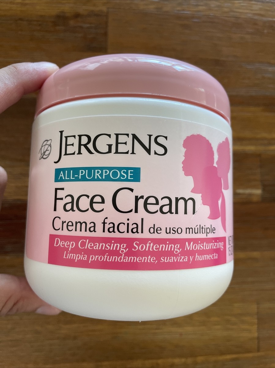 Jergens All Purpose Face Cream Moisturizer Lotion, 15oz Crema