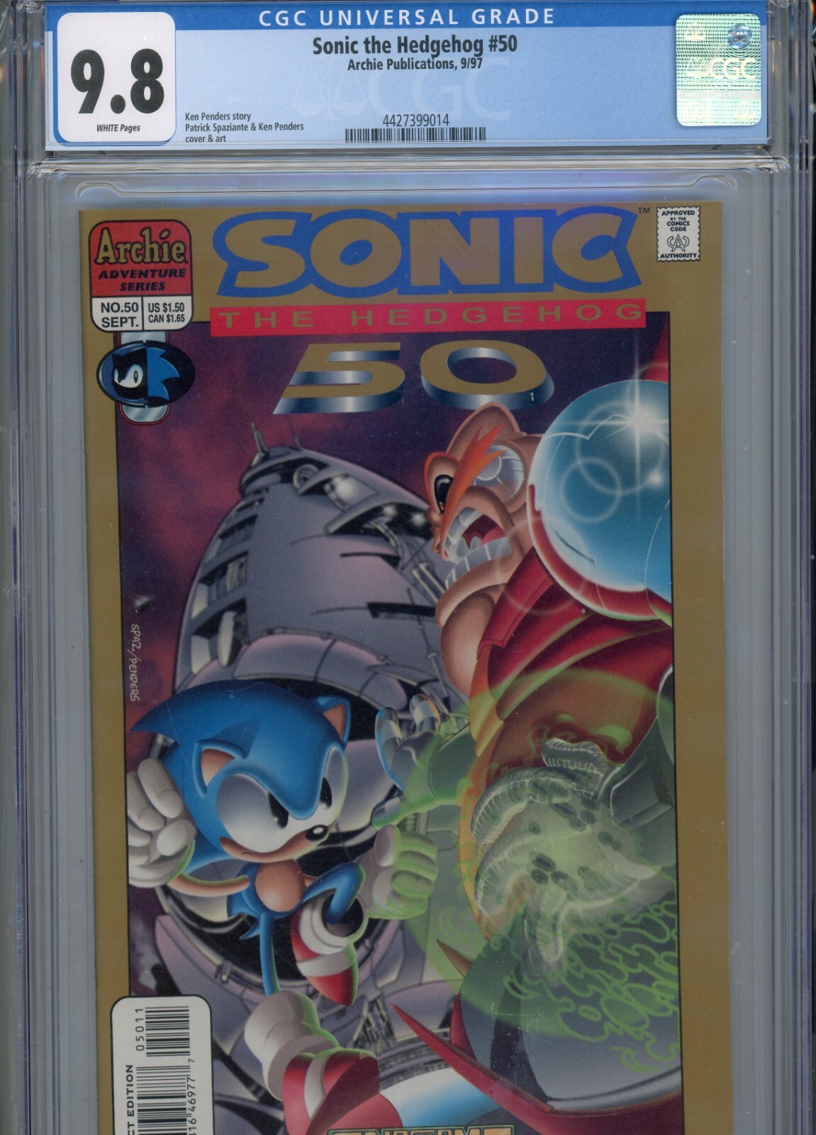 Sonic the Hedgehog #50 Value - GoCollect