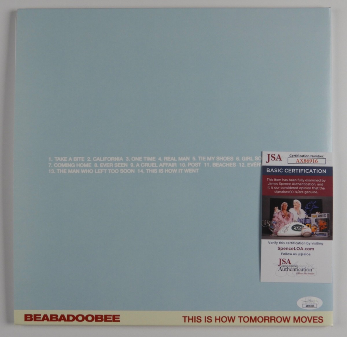 Beabadoobee JSA Signed Autograph Record Album Vinyl This Is How