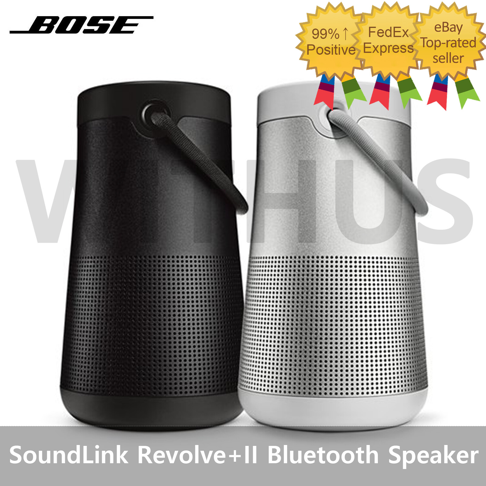 Bose SoundLink Revolve+ II Portable Bluetooth Speaker - Black