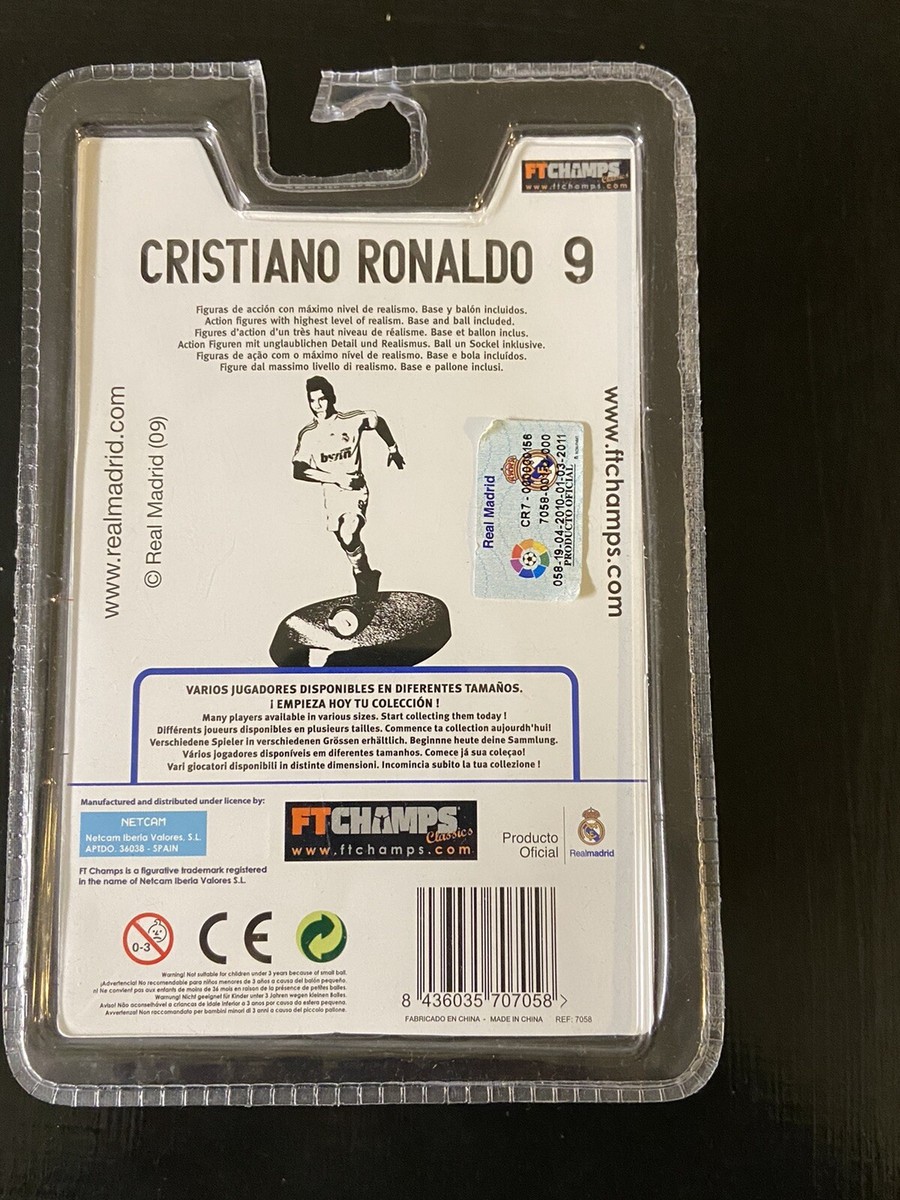 FT CHAMPS FTCHAMPS CRISTIANO RONALDO CR7 Real Madrid 3” Soccer