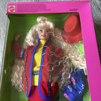 1990 Vintage Benetton Barbie Doll NIB 9404 | eBay