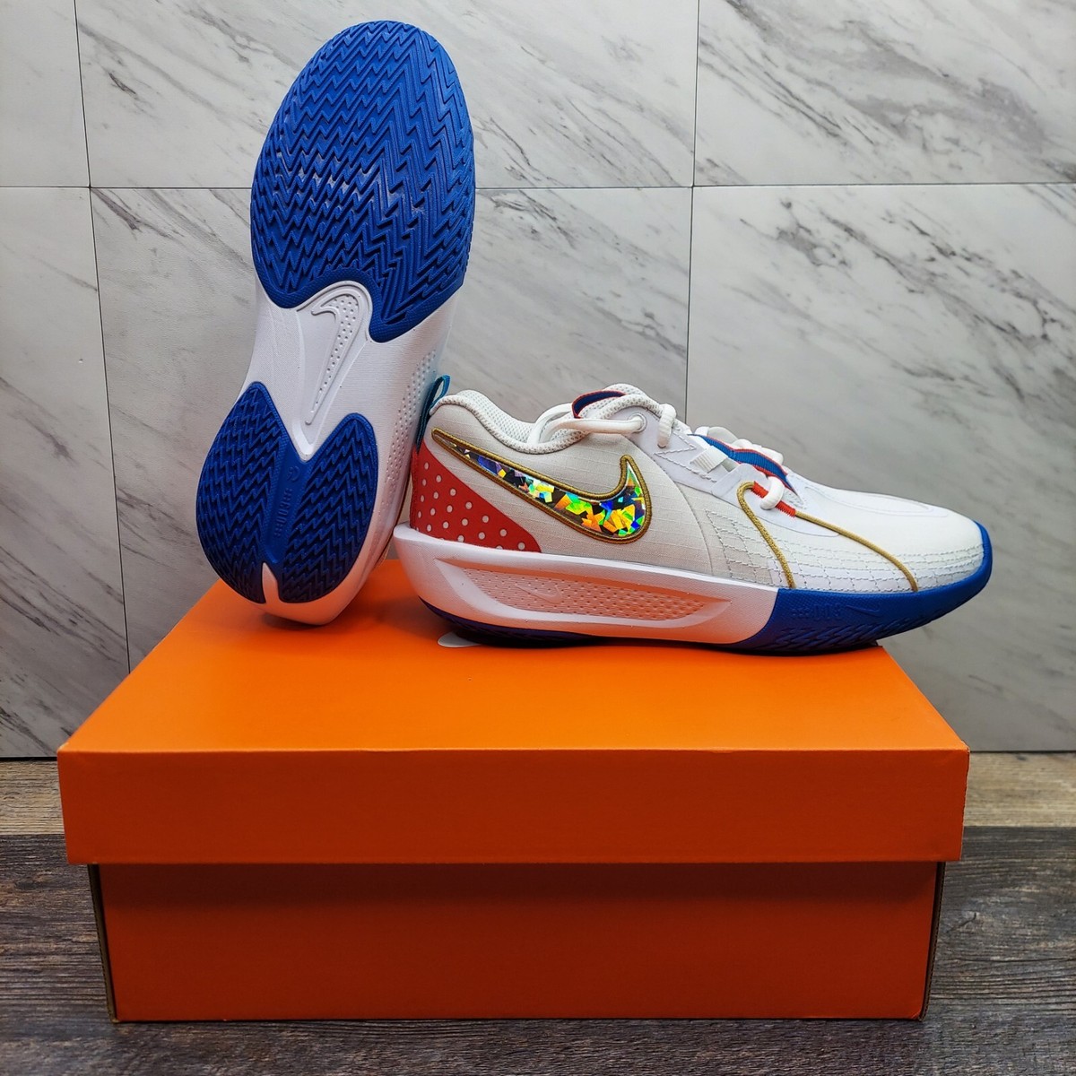 Nike GT Cut 3 SE GS All-Star ASW Basketball FJ7012-100 Size 7Y