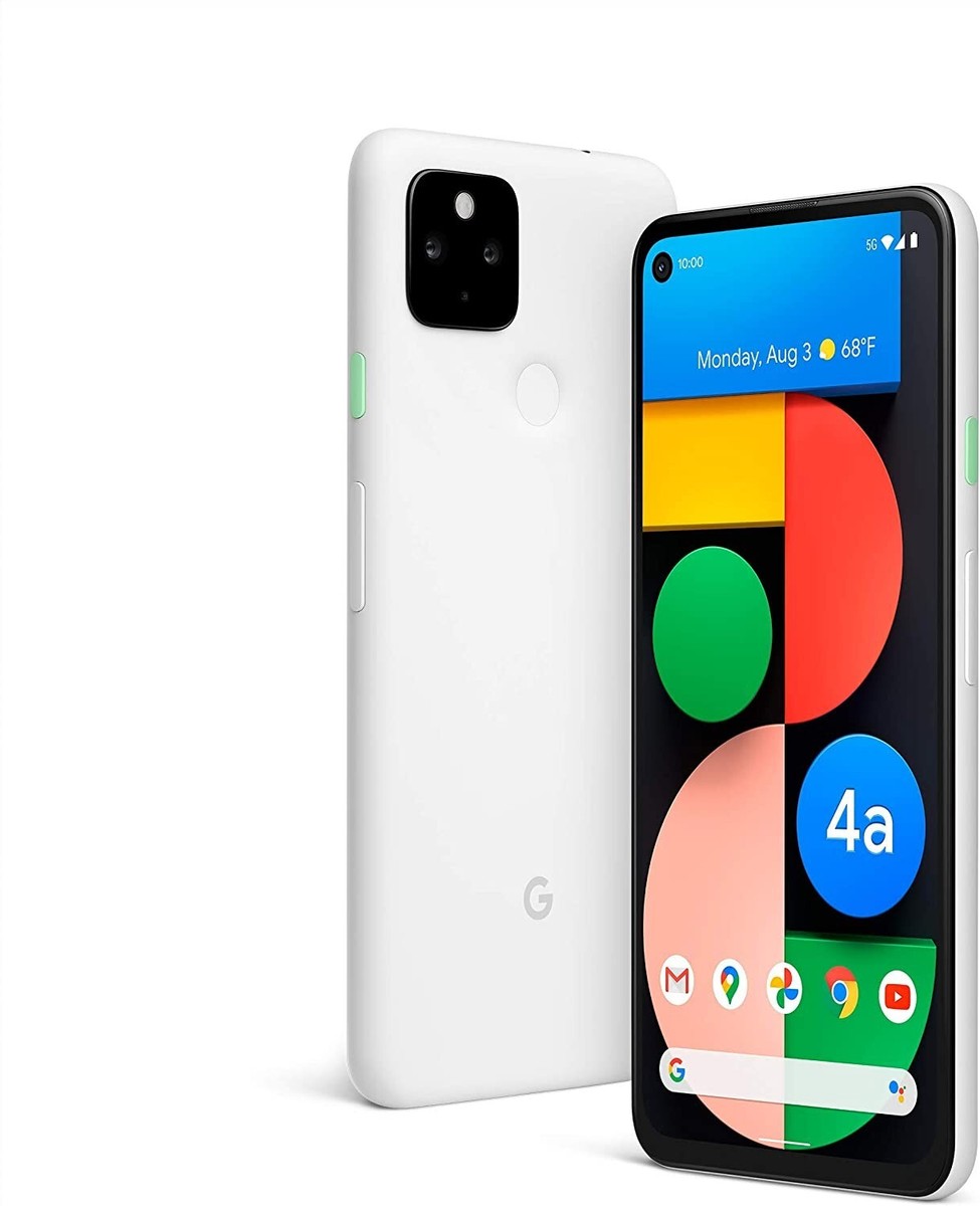 Google Pixel 4a 5G 128GB White Smartphone Google Pixel 4a Verizon
