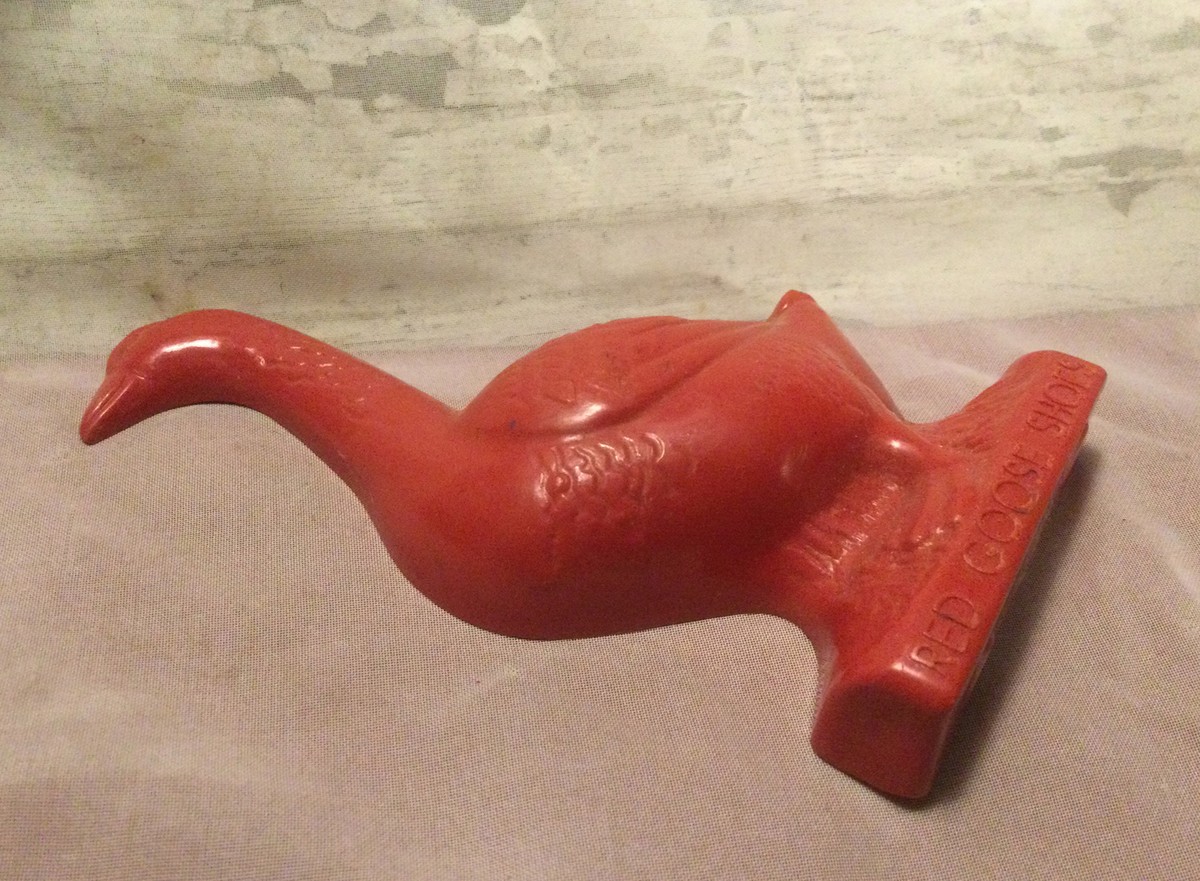 Vintage “Red Goose Shoes” 5” Red Plastic Goose Advertising | eBay