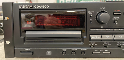 Tascam CD-A500 CD Player Reverse Cassette Deck; CD Doesn't Work