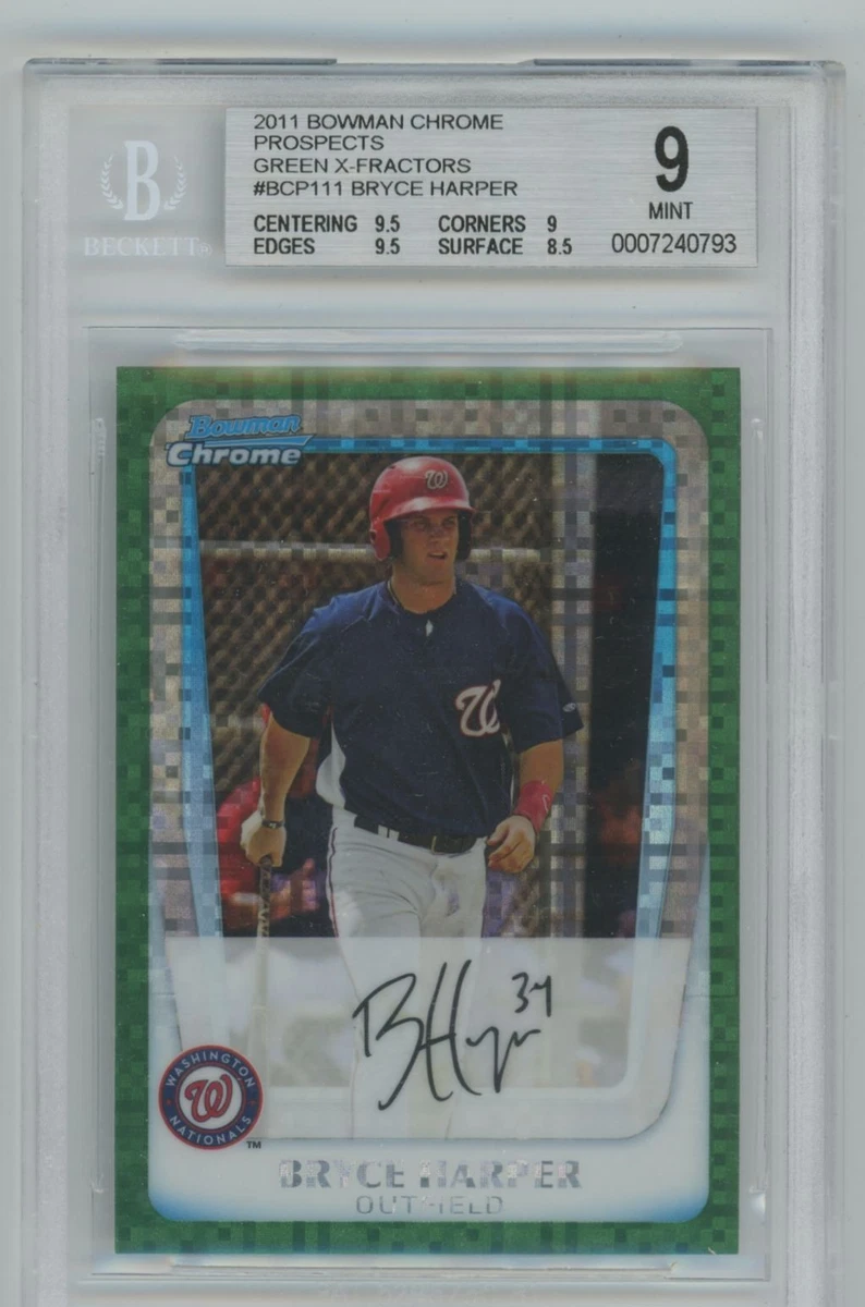 Topps Rookie Bryce Harper Beckett BGS Baseball Cards for sale | eBay