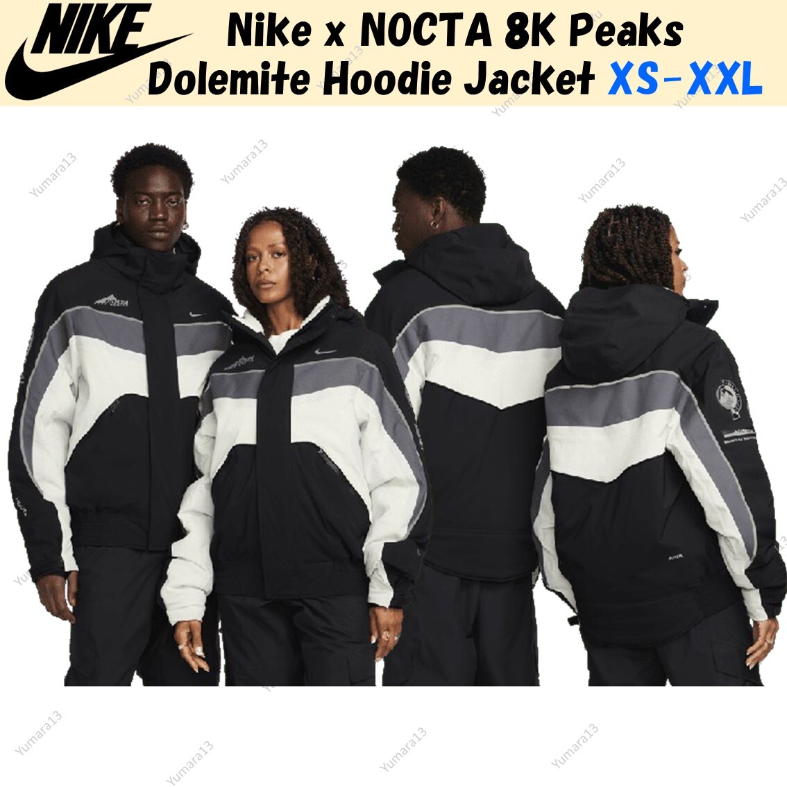 Nike x NOCTA 8K Peaks Dolemite Hoodie Jacket XS-XXL Japan Size | eBay