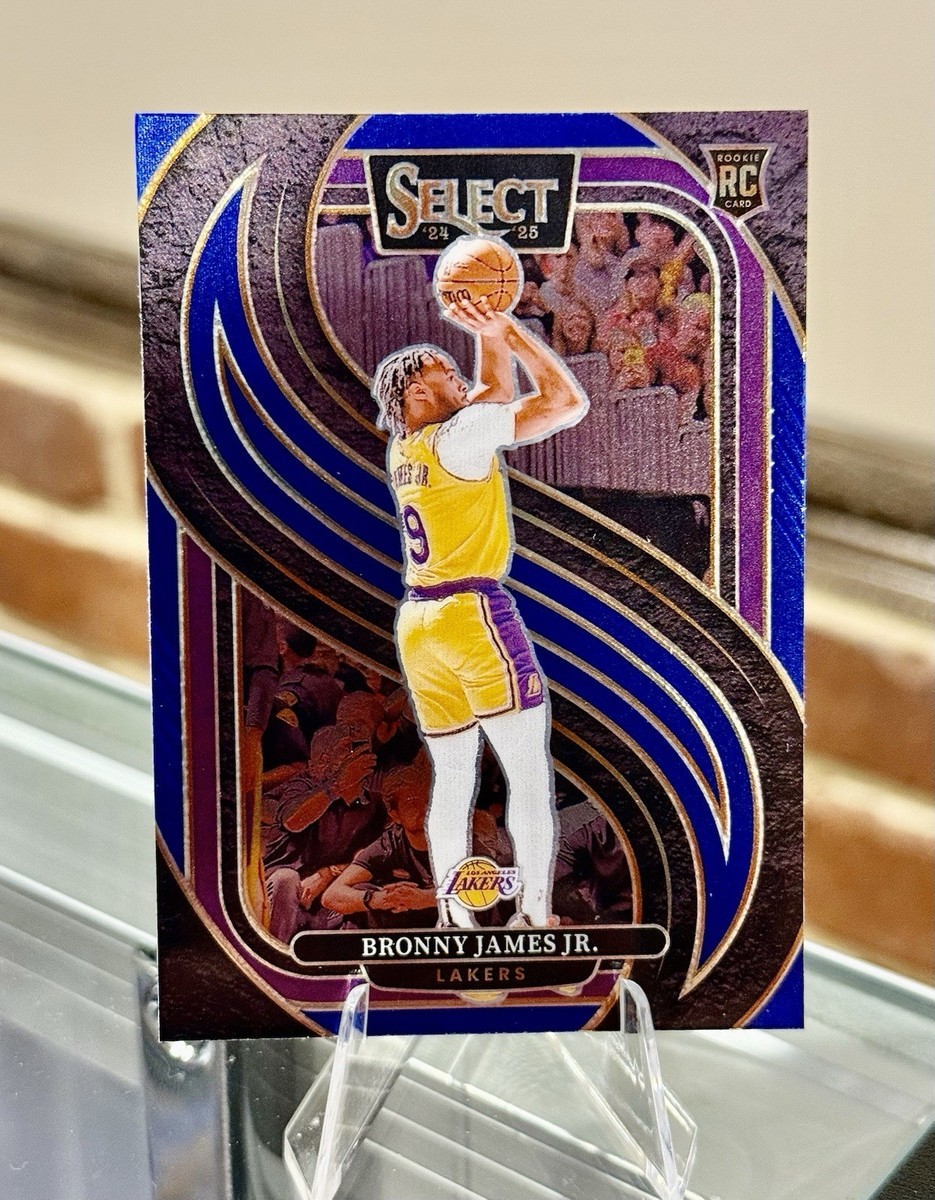 2024-25 Select BRONNY JAMES JR. RC Blue Premier SP Level #179