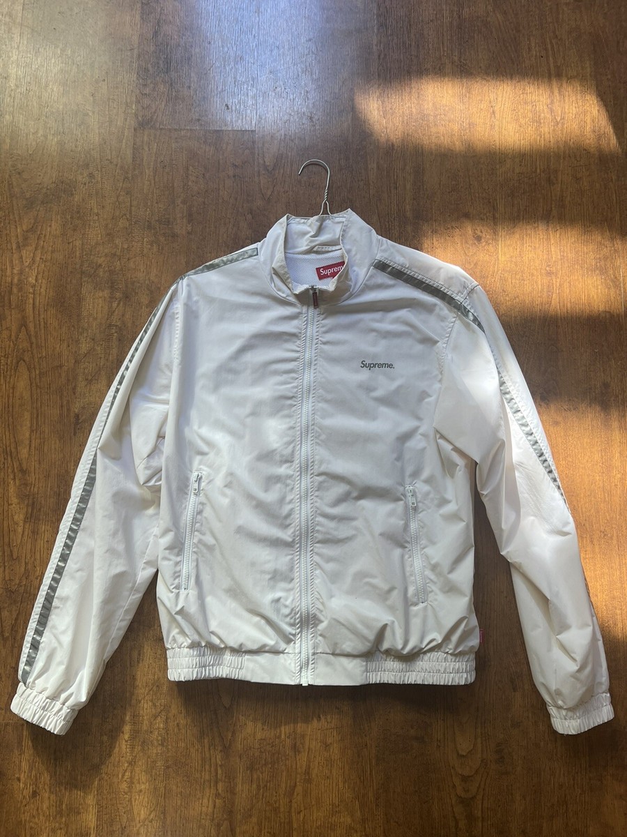 Supreme 3M Reflective Stripe Track Jacket size medium | eBay
