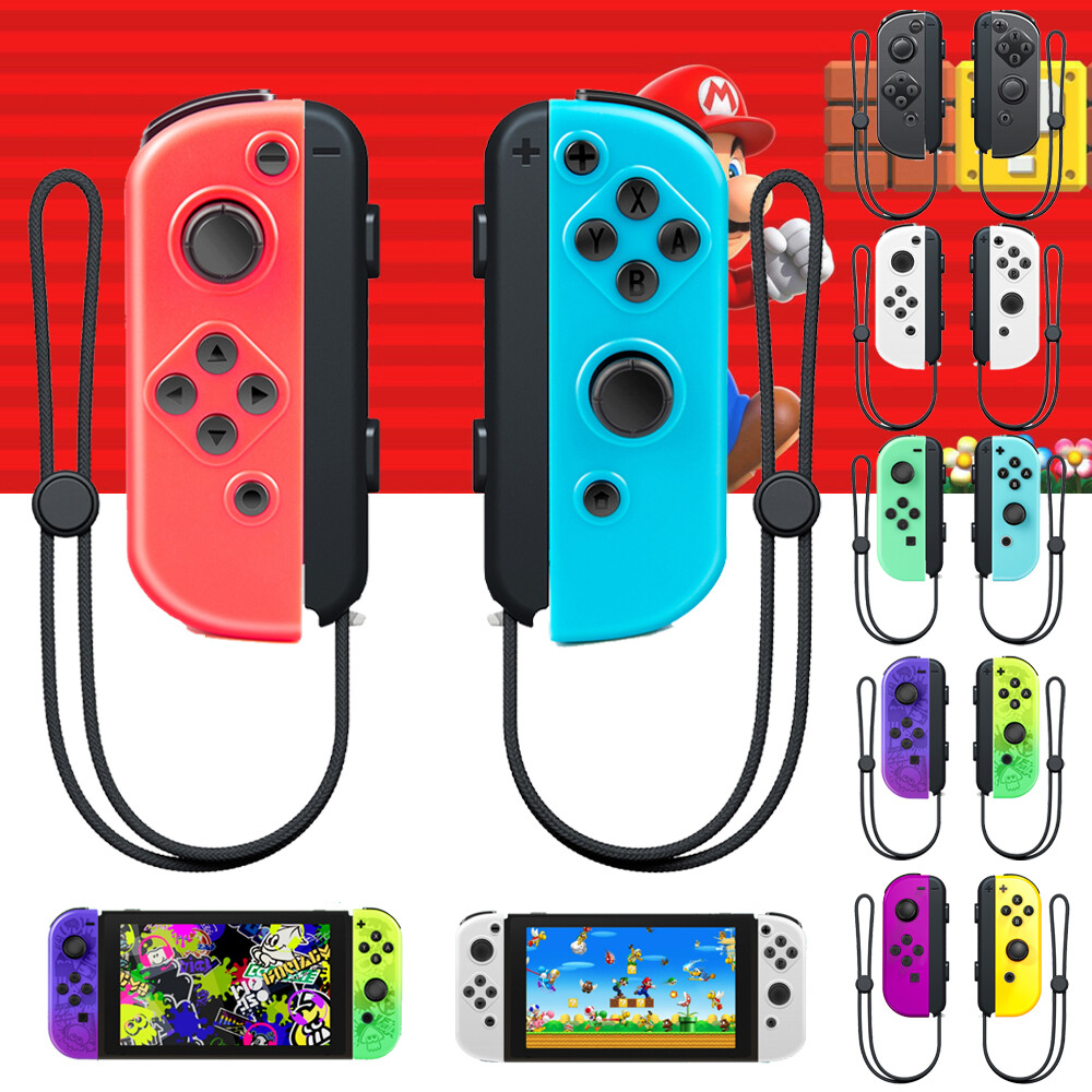 Wireless Bluetooth Left & Right Controller For Nintendo Switch Joy