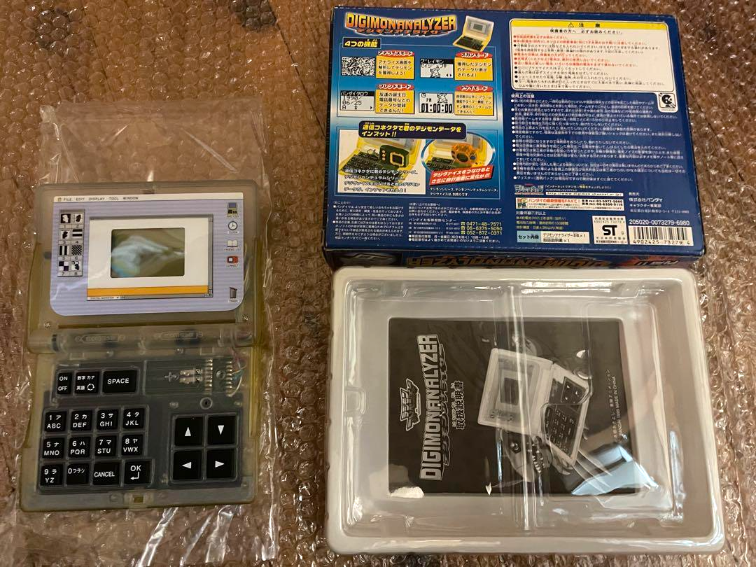 Digimon Adventure Digimon Analyzer Digivice BANDAI w/Box Mint from