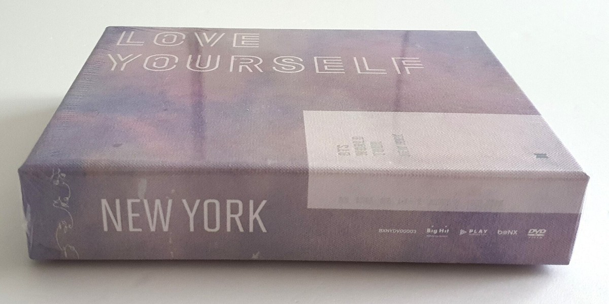 BTS Official Love Yourself World Tour New York DVD Full Set Sealed