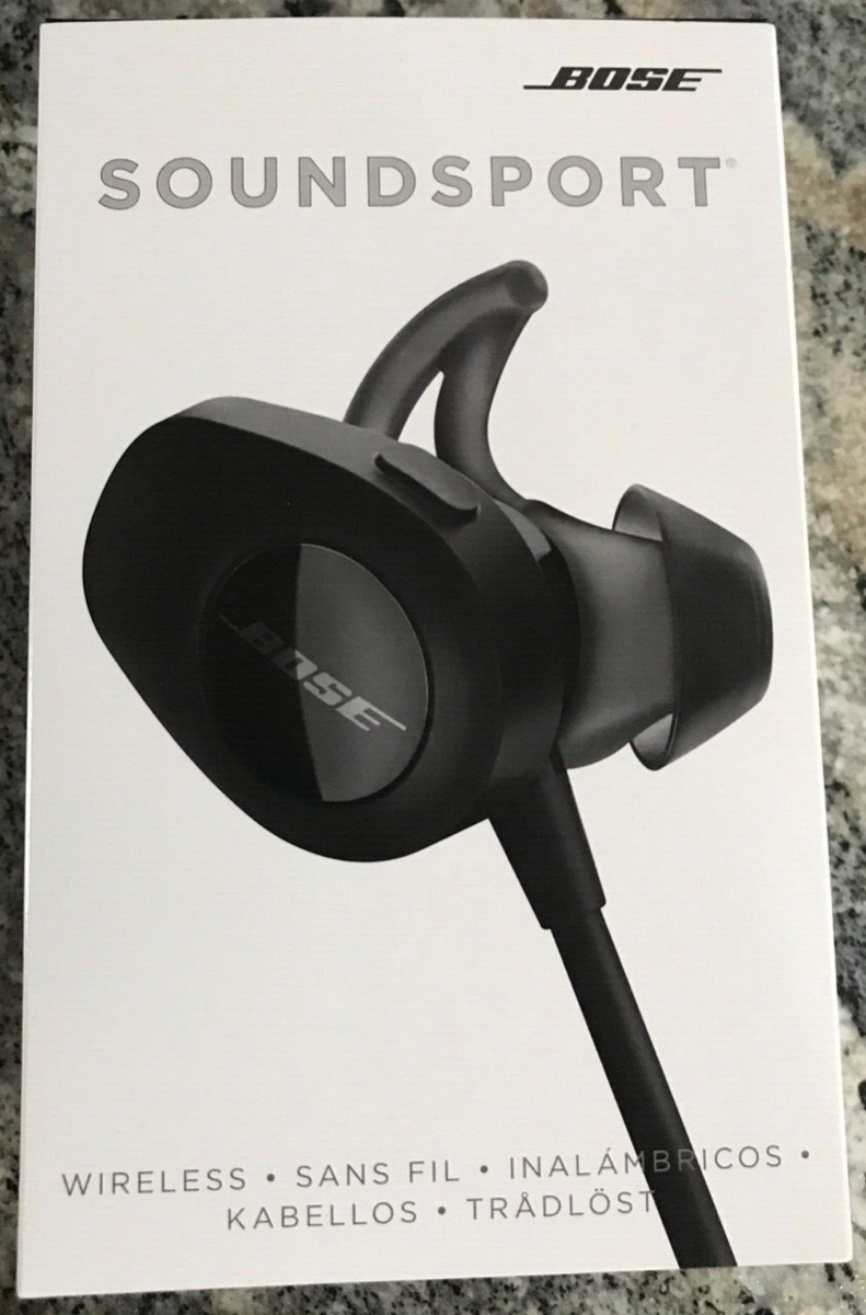 Bose SoundSport Wireless Sweatproof Earbuds Earphones Neckband