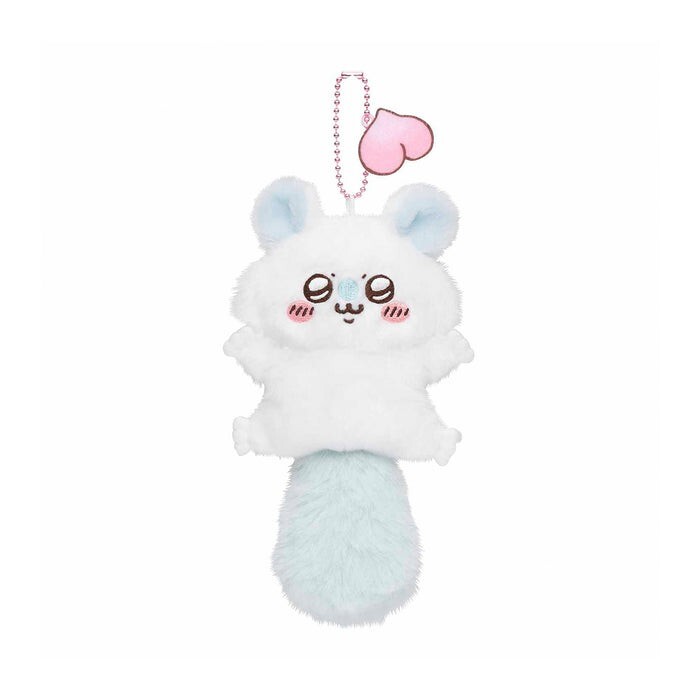 Chiikawa Flying Momonga Mascot Plush Keychain Cute Fluffy Japan | eBay