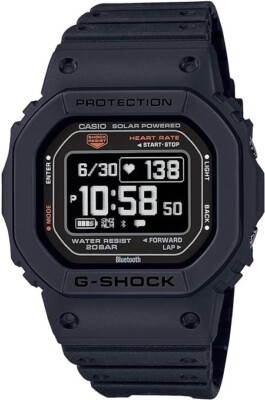 CASIO G-SHOCK DW-H5600-1JR Bluetooth Solar Heart Rate Monitor
