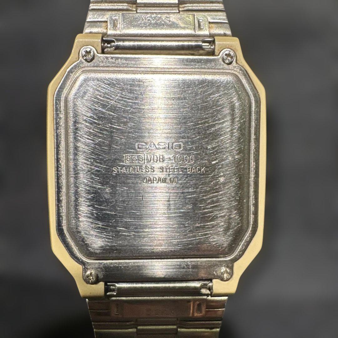 CASIO VDB-1000 Data Bank Touch Screen Vintage Watch Box & Manual