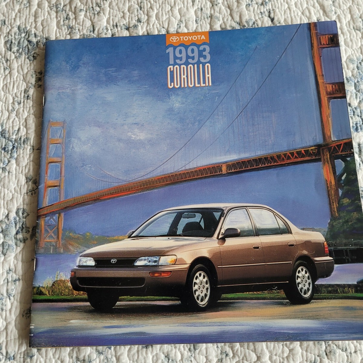 1993 Toyota Corolla Brochure Catalog Standard LX DX 5-Door Wagon