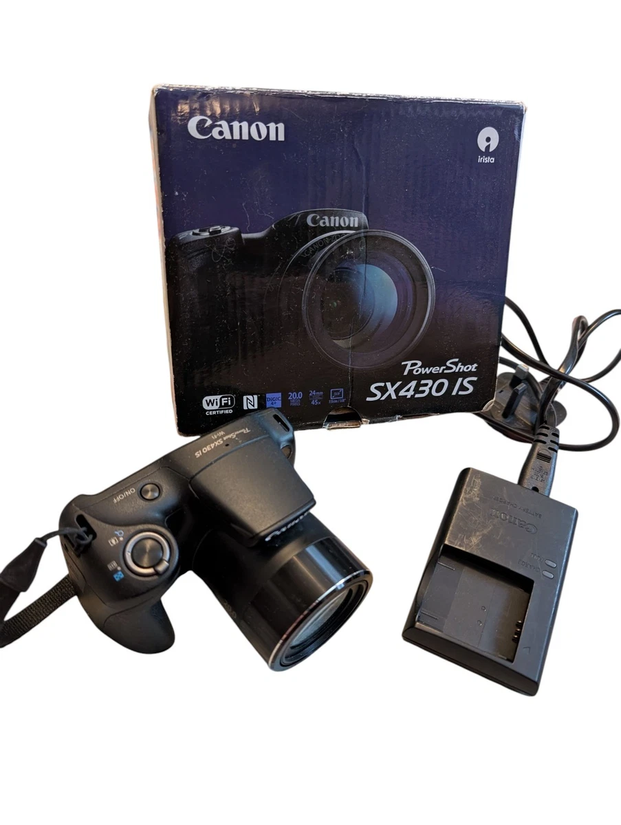 Canon PowerShot SX430 IS Digital Cameras with Built - in Flash for