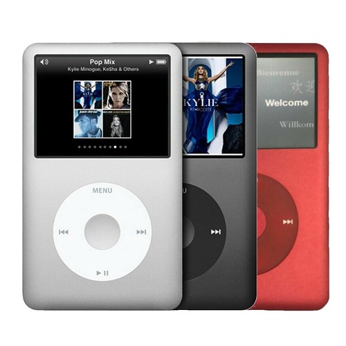 Apple iPod Classic 80GB HDD 7th Gen Black Refurbed to New - Local