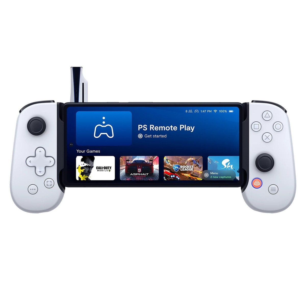 Backbone BB-02-W-SW One PlayStation Edition Lightning Mobile