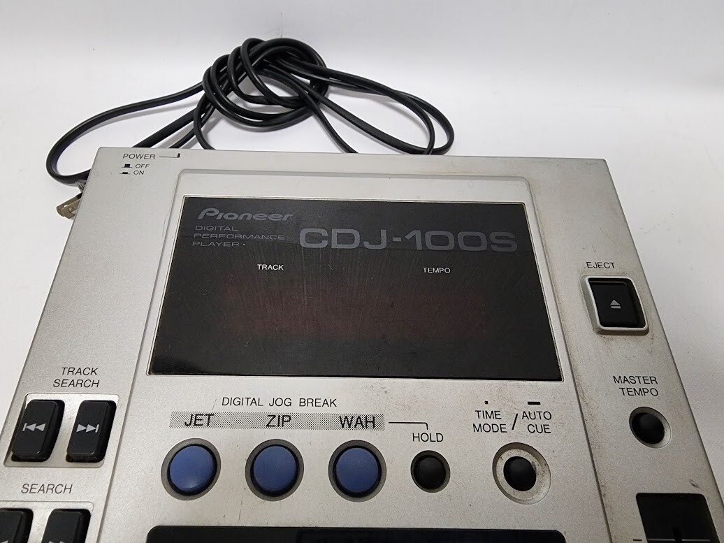 Pioneer DJ CDJ-100S Professional CD Player silver Compact Disc