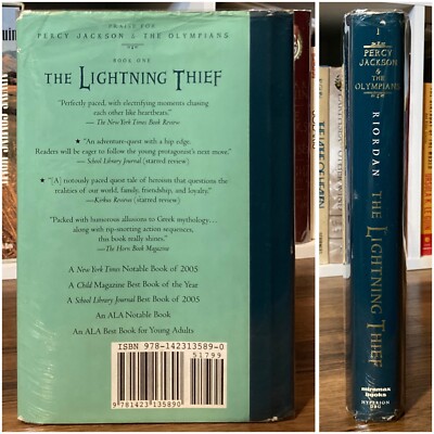Lightning Thief - Rick Riordan (1st edition 9th print HC) Hyperion
