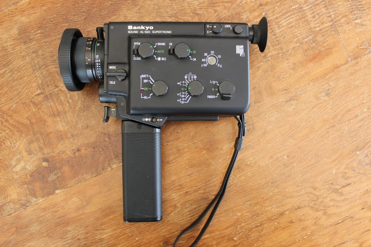 Vintage Sankyo Sound XL-620 Supertronic 8mm Movie Camera | eBay
