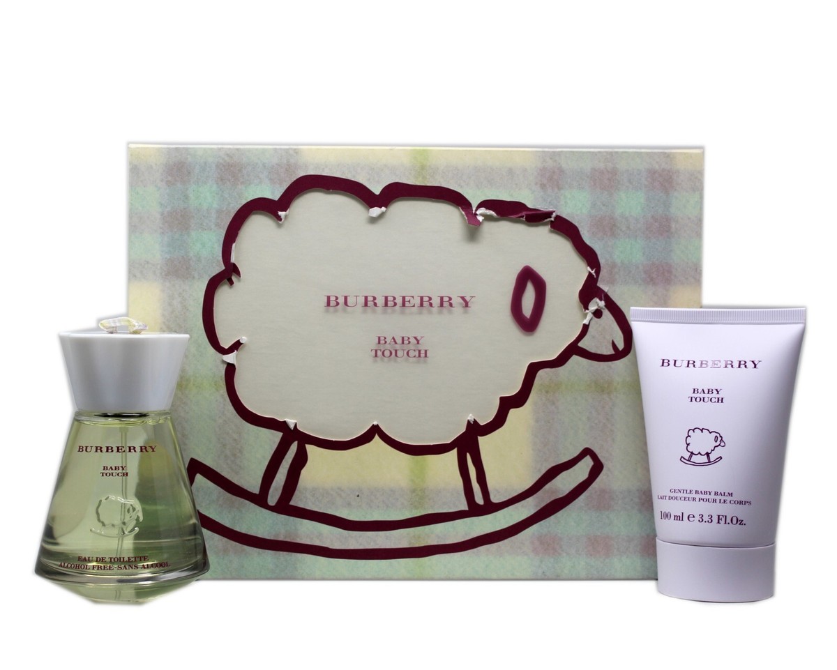 BURBERRY BABY TOUCH 2 PC GIFT SET ALCOHOL-FREE EAU DE TOILETTE