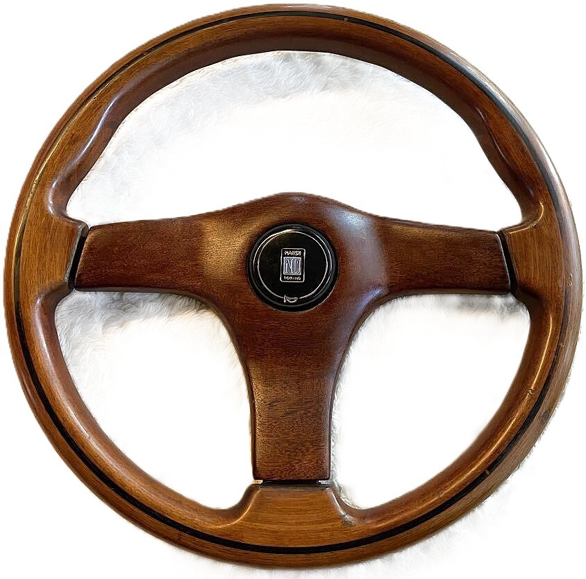 NARDI GARA 3 Wood Steering Wheel 360mm Vintage Classic MOMO JDM 86