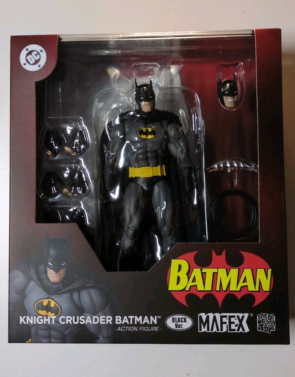 Mafex No. 270 Knight Crusader Batman Black Ver. Medicom Exclusive