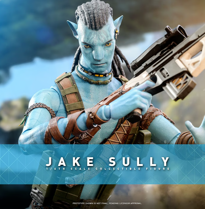 1/6 Avatar The Way of Water Jake Sully Figure Hot Toys MMS683