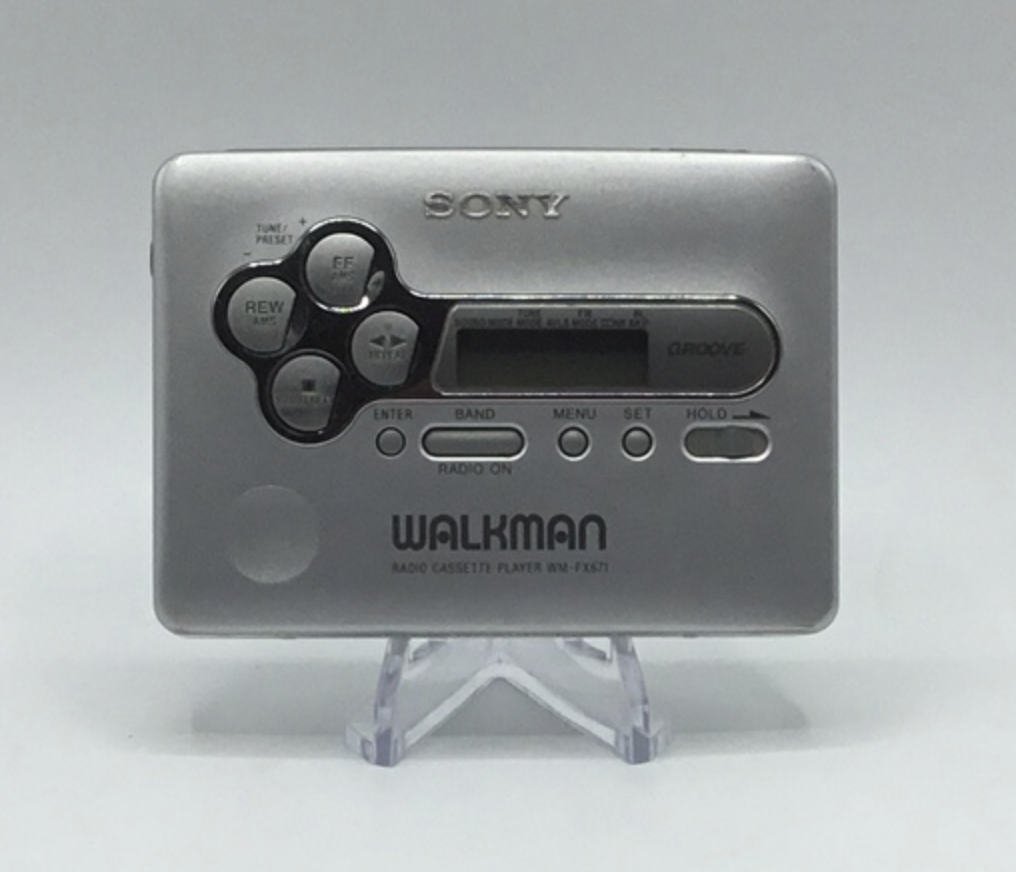 Sony Walkman Portable Cassette Tape Player - AM/FM Digital Tuner