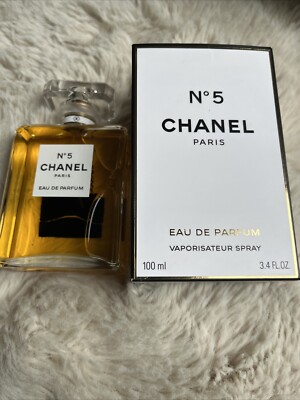 CHANEL N°5 Eau de Parfum 100ml/3.4 oz NIB | eBay