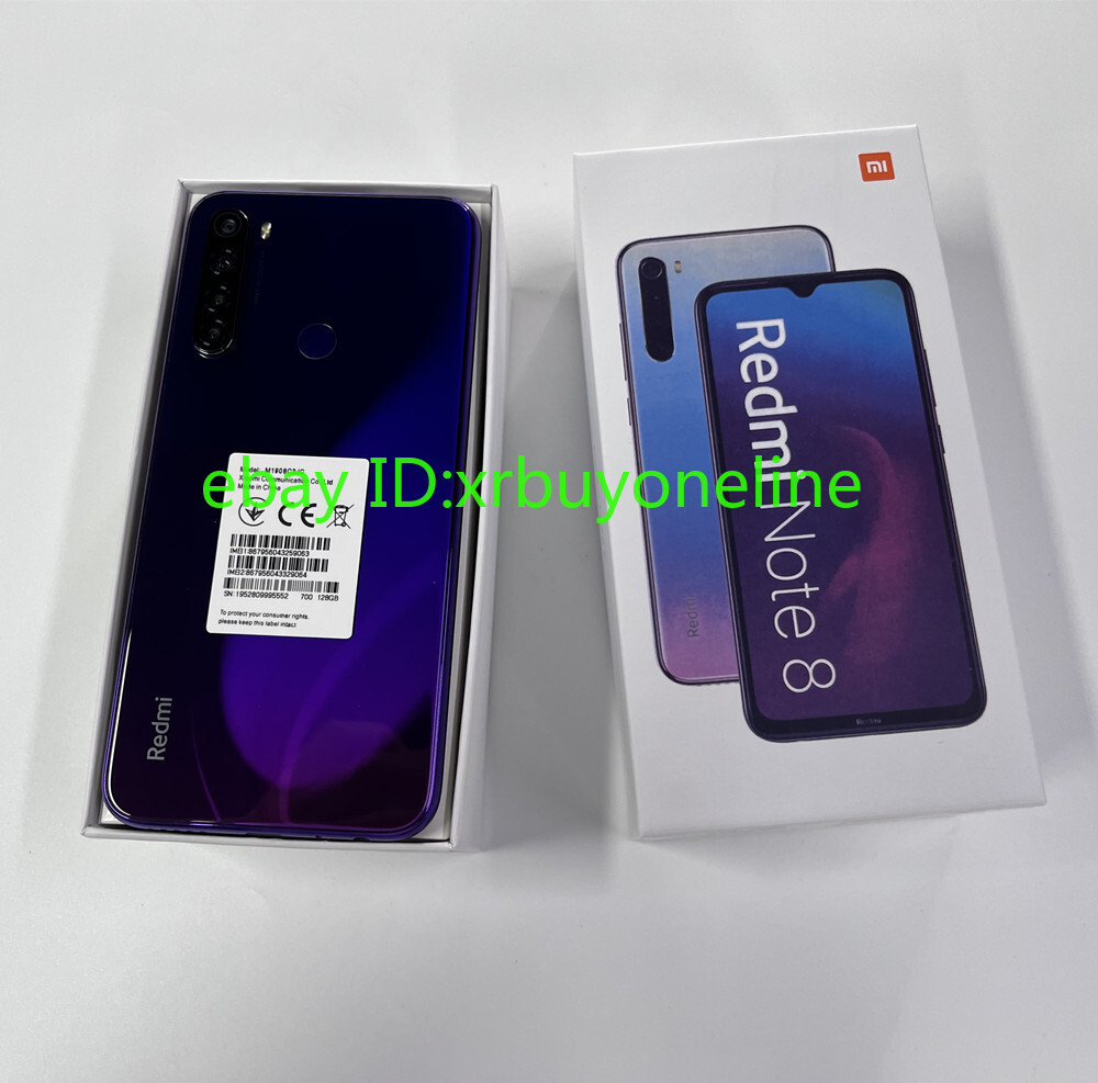 Unlocked Xiaomi Redmi Note 8 4/64GB 6/128GB 4G LTE Android Phone