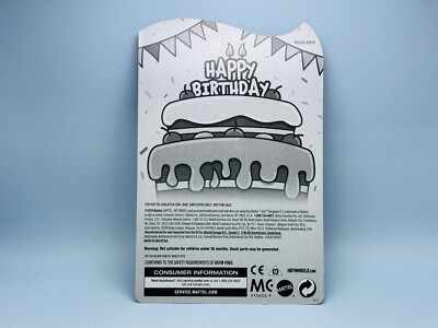 2018 Hot Wheels Mattel Employee Happy Birthday Exclusive carded