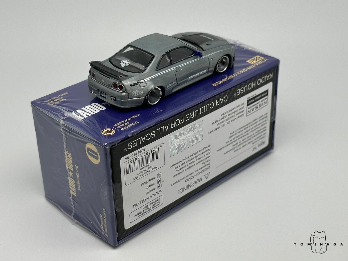 Kaido House x Mini GT Nissan Skyline GT-R R33 Kaido Works V2
