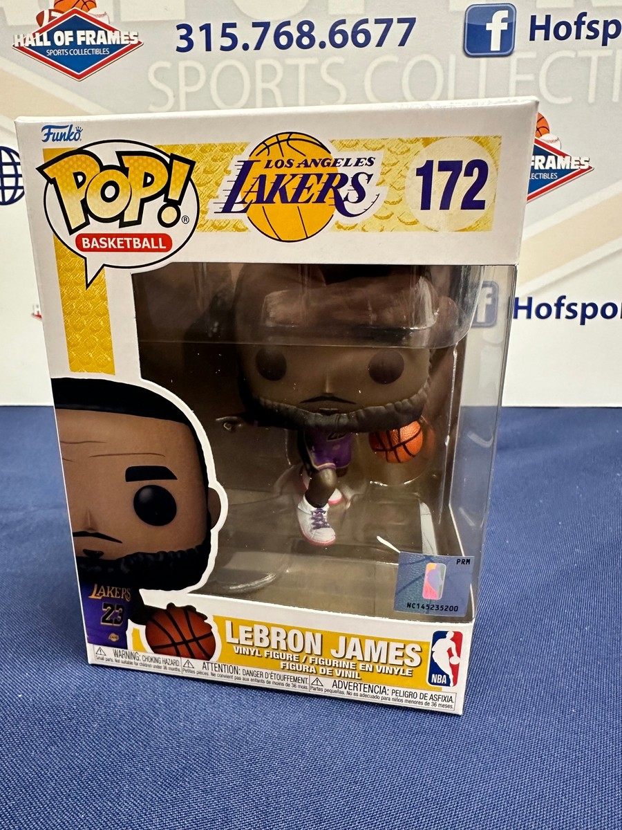 LEBRON JAMES LOS ANGELES LAKERS FUNKO POP BASKETBALL #172! | eBay