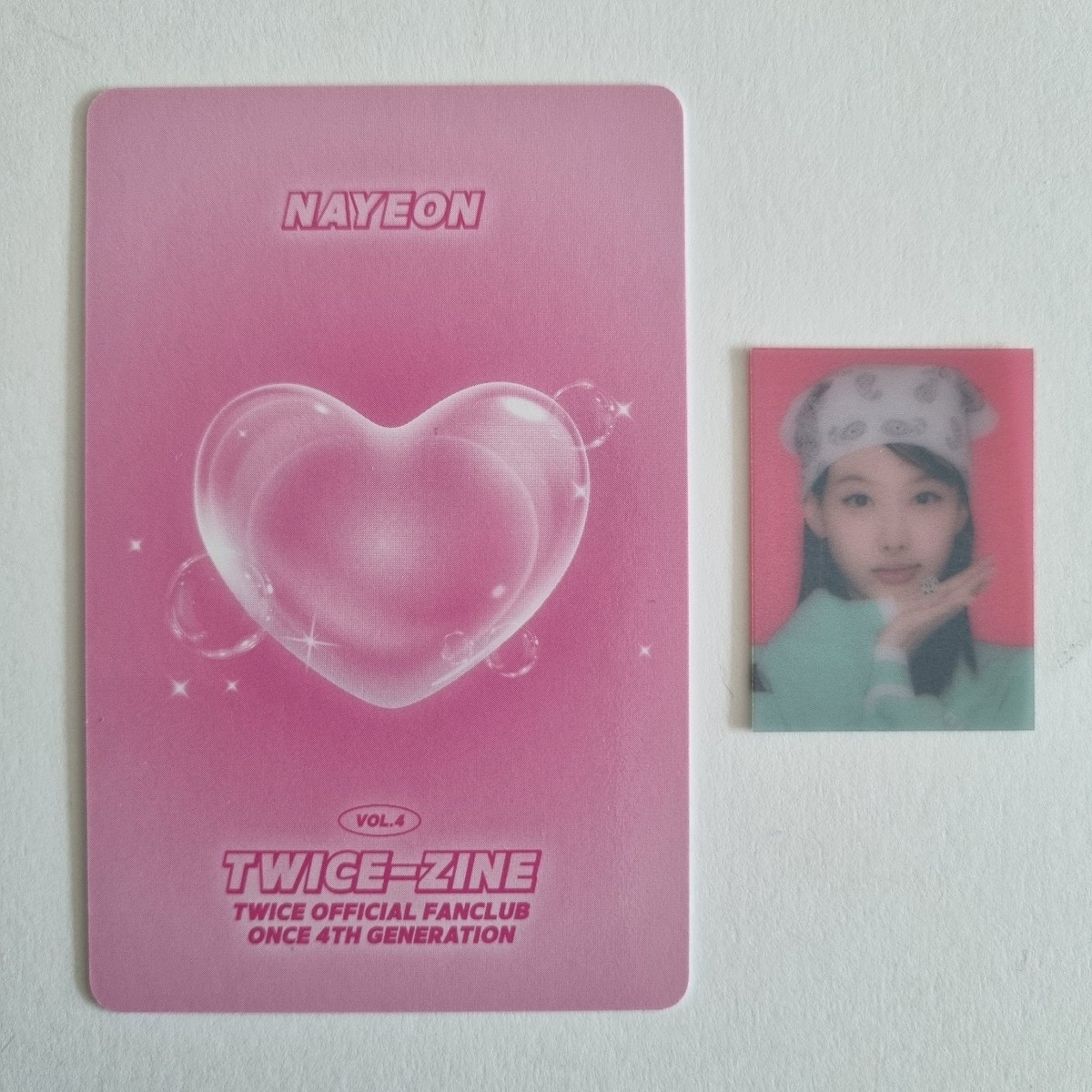 TWICE Official Fanclub Once 4th Generation TWICE-ZINE Kit