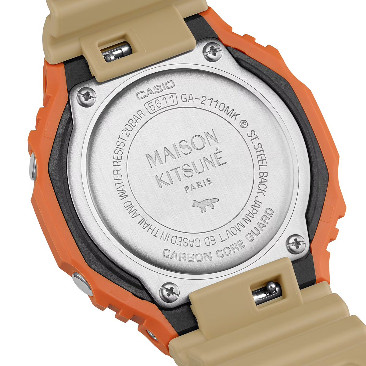 CASIO G-SHOCK x MAISON KITSUNE GA-2110MK-5AJR 2100 Series Japan